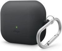 Чехол Elago Silicone Hang для Galaxy Buds 3/3 Pro, силикон черный