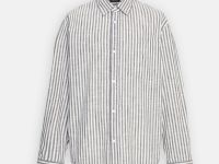 Рубашка свободного силуэта в полоску