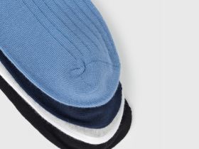 Короткие носки для мальчиков, 5 пар, Голубой