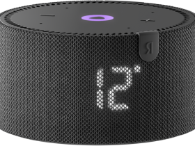 Умная колонка Яндекс.Станция Мини с часами Черный оникс (YNDX-00020K)