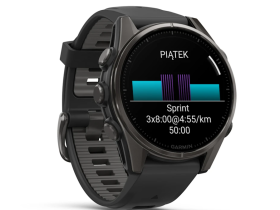 Смарт-часы Garmin Fenix 8 43 mm Amoled Sapphire Titanium (Carbon Gray) (010-02903-21)