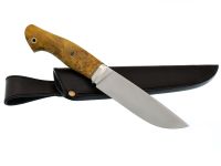 Нож Спартак, сталь D2, рукоять карельская береза