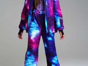 Комплект текстильный с полиуретановым покрытием для девочек: куртка, брюки