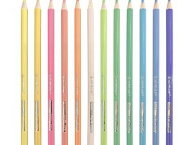 Набор карандашей пастельных ACMELIAE "Pastel Artmate" 12 цв, в картонном футляре