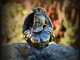 Бусина для темляка Леонид, бронза