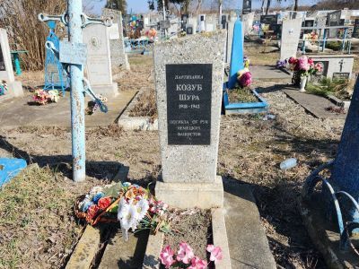 Могила партизанки Шуры Козуб