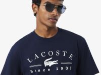 Мужская хлопковая футболка Lacoste