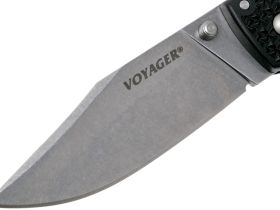 Нож складной Cold Steel Voyager Large, сталь Aus-10A, рукоять Griv Ex™, черный