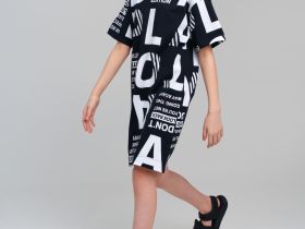 Платье трикотажное для девочек