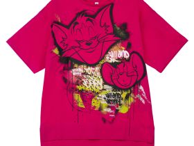 Фуфайка трикотажная для девочек (футболка)