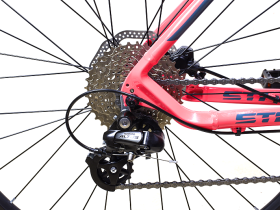 Женский велосипед Stark Viva 27.3 HD, год 2024, цвет Розовый-Серый, ростовка 14.5