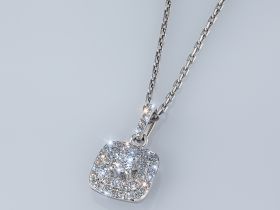 Подвеска из белого золота э4712пд07210131