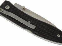 Нож складной LionSteel 8800 BK Opera, сталь D2 Tool Steel, рукоять стеклотекстолит G-10, черный