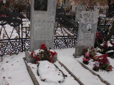 Могила журналиста-краеведа М.Е. Репина