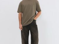 Футболка с вышивкой, Желтый