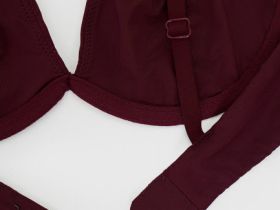 Бюстгальтер на косточках, Фиолетовый