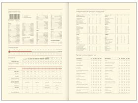 Ежедневник недатированный, кожзам Greenwich Line"New Story. Bronze" А5 136 л, тон. блок
