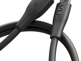 Кабель VLP Lite Color Line USB / USB-С 1 м 3 А Чёрный