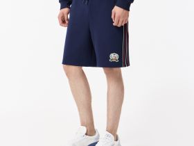 Мужские шорты Lacoste из эластичного хлопка