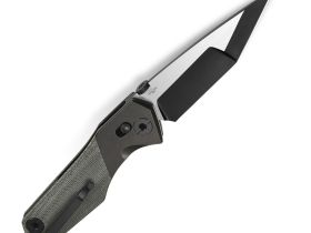 Складной нож Bestech Knives Cetus, сталь M390, рукоять микарта, зеленый
