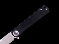 Складной нож Dr.Tech W3896GB, сталь D2, рукоять G10, черный