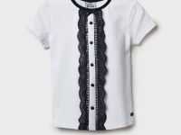 Блузка трикотажная для девочек (футболка)