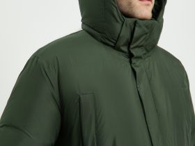 Пальто утепленное с утиным пухом