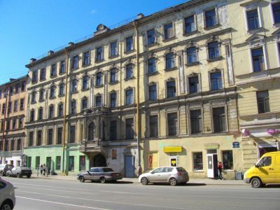 Дом кн. Шаховской (купца Чугреева). В этом доме в 1836-1837 гг. жил  М.Ю. Лермонтов