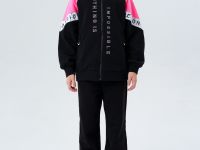 Комплект трикотажный для девочек: толстовка, брюки