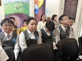 С многообразием культур через игры познакомились участники телемоста «Дети детям»