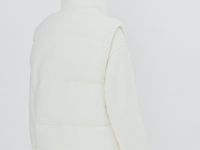 Утеплённый жилет, Бежевый