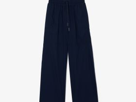 Женские хлопковые брюки Lacoste свободного кроя