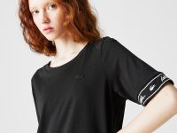 Женская футболка Lacoste приталенного кроя