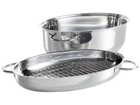 Zwilling Жаровня с крышкой / крышка-сковорода овальная 38 см Plus Zwilling