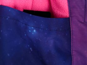 Зимний комбинезон из мембранной ткани для девочки