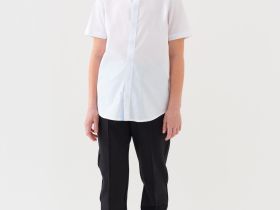 Сорочка текстильная для мальчиков (slim fit)
