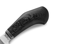 Нож с фиксированным клинком LionSteel Willy, сталь М390, рукоять карбон