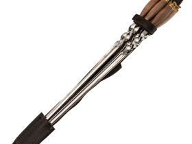 Набор из 6-ти шампуров Зверь, латунь