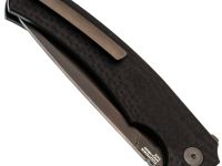 Складной нож TuoTown Utes PVD, сталь T10S, рукоять G10/Carbon Fiber