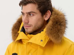 Куртка парка мужская Remington WM1 Yellow