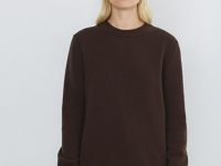 Джемпер из шерсти, Коричневый