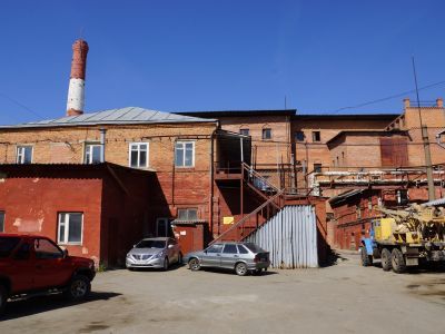 Одноэтажное историческое сооружение бывшего спиртоприемного помещения