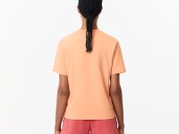 Женская футболка Lacoste свободного кроя из мягкого хлопка