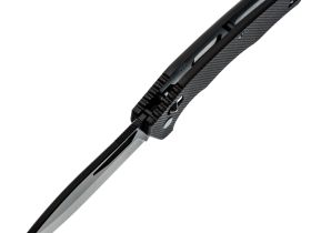 Складной нож Obertech ns-01 Drop point, сталь VG-10, рукоять G10, черный