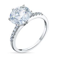 Кольцо из белого золота э4712кц09231201