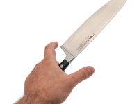 Кухонный нож Шеф TuoTown BLANCHE, сталь 1.4116, рукоять пластик