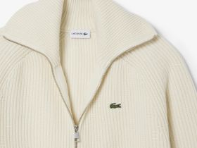 Мужской кардиган Lacoste с высоким воротом на молнии