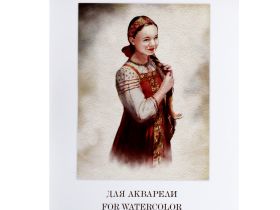 Папка для акварели Лилия Холдинг "Прасковья" А3 10 л 300 г