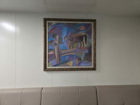 Работы якутских художников украсили кают-компании ледокола «Якутия»