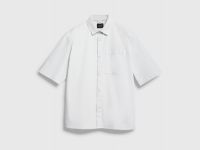 Рубашка с коротким рукавом, Белый